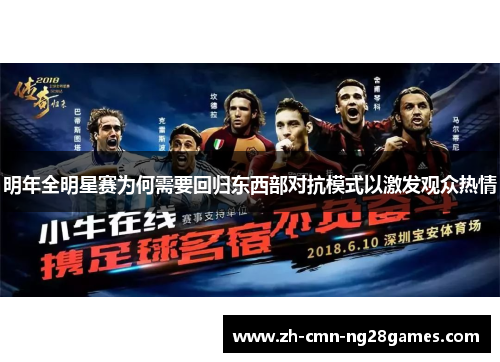 明年全明星赛为何需要回归东西部对抗模式以激发观众热情